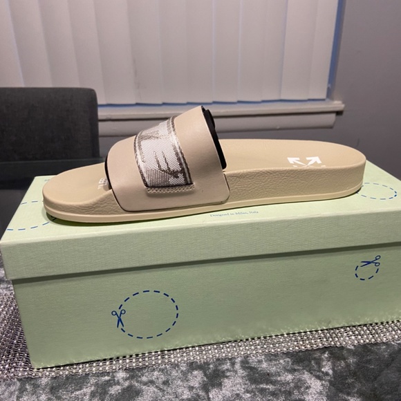 BRAND NEW! Off-white men slides main image 4